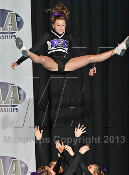 Thumbnail 3 in PIAA Competitive Spirit Championships (Small Squad Cheerbacks) photogallery.