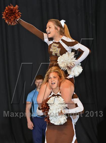 Thumbnail 2 in PIAA Competitive Spirit Championships (Small Squad Cheerbacks) photogallery.