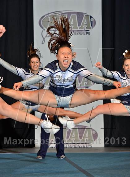 Thumbnail 2 in PIAA Competitive Spirit Championships (Small Squad Cheerbacks) photogallery.