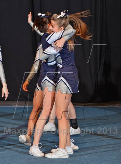 Thumbnail 1 in PIAA Competitive Spirit Championships (Small Squad Cheerbacks) photogallery.