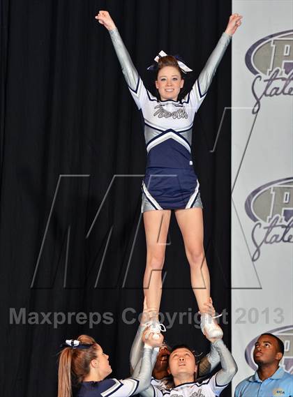 Thumbnail 3 in PIAA Competitive Spirit Championships (Small Squad Cheerbacks) photogallery.