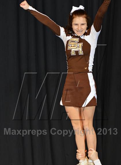 Thumbnail 2 in PIAA Competitive Spirit Championships (Small Squad Cheerbacks) photogallery.