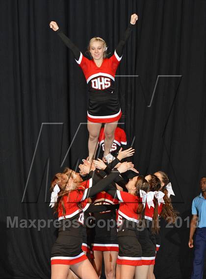 Thumbnail 2 in PIAA Competitive Spirit Championships (Small Squad Cheerbacks) photogallery.