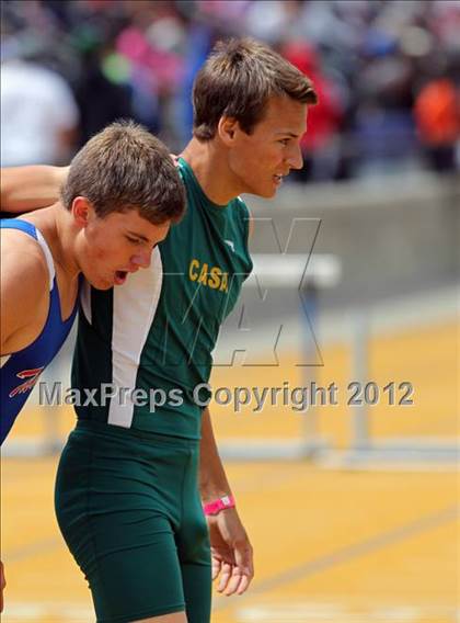 Thumbnail 2 in CIF NCS Meet of Champions (Boys 300M Hurdles - Prelims and Finals) photogallery.
