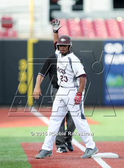 Thumbnail 3 in Corsicana vs. Mansfield Timberview (UIL 5A Area Playoff) photogallery.