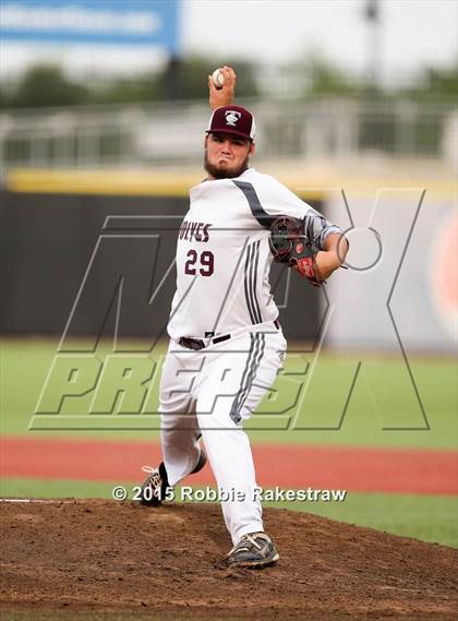 Thumbnail 2 in Corsicana vs. Mansfield Timberview (UIL 5A Area Playoff) photogallery.