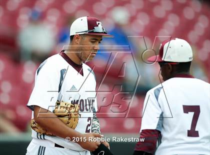 Thumbnail 2 in Corsicana vs. Mansfield Timberview (UIL 5A Area Playoff) photogallery.