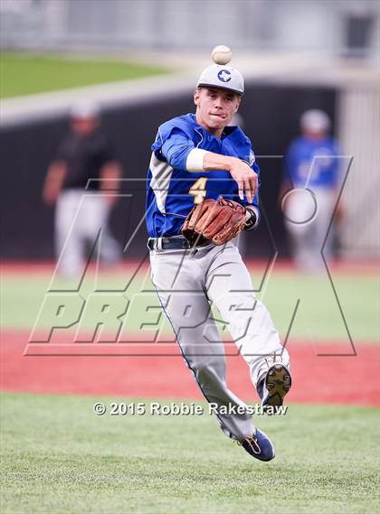 Thumbnail 2 in Corsicana vs. Mansfield Timberview (UIL 5A Area Playoff) photogallery.