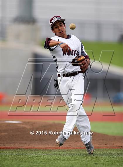 Thumbnail 2 in Corsicana vs. Mansfield Timberview (UIL 5A Area Playoff) photogallery.