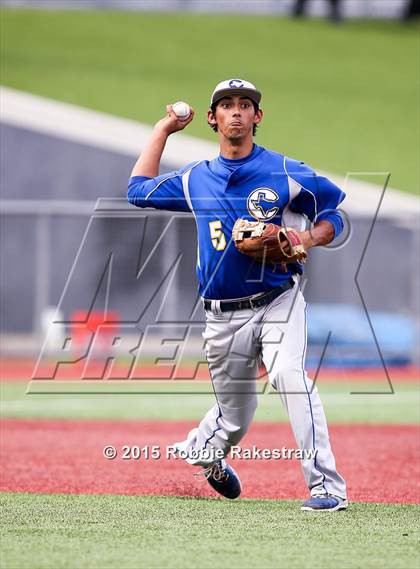 Thumbnail 1 in Corsicana vs. Mansfield Timberview (UIL 5A Area Playoff) photogallery.
