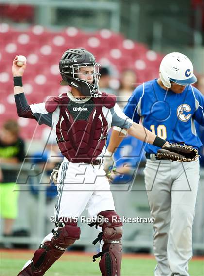 Thumbnail 3 in Corsicana vs. Mansfield Timberview (UIL 5A Area Playoff) photogallery.