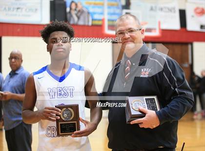 Thumbnail 2 in West Craven vs. Havelock  (Craven County Christmas Tournament) photogallery.