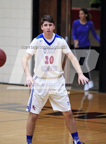 Thumbnail 2 in West Craven vs. Havelock  (Craven County Christmas Tournament) photogallery.