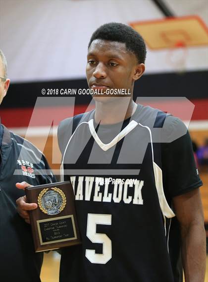 Thumbnail 3 in West Craven vs. Havelock  (Craven County Christmas Tournament) photogallery.