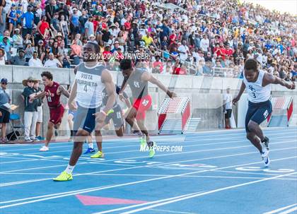 Thumbnail 1 in CIF State Track and Field Championships (Boys Track Events Finals) photogallery.