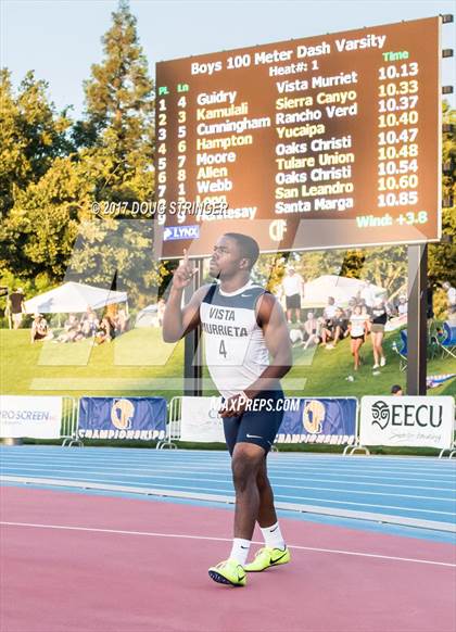 Thumbnail 3 in CIF State Track and Field Championships (Boys Track Events Finals) photogallery.