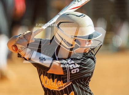 Thumbnail 2 in Citizens Christian Academy vs. Crisp Academy (GIAA 1A State Championship) photogallery.