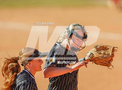 Thumbnail 1 in Citizens Christian Academy vs. Crisp Academy (GIAA 1A State Championship) photogallery.