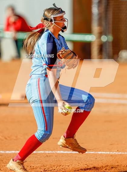 Thumbnail 2 in Citizens Christian Academy vs. Crisp Academy (GIAA 1A State Championship) photogallery.