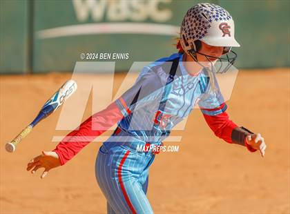 Thumbnail 2 in Citizens Christian Academy vs. Crisp Academy (GIAA 1A State Championship) photogallery.