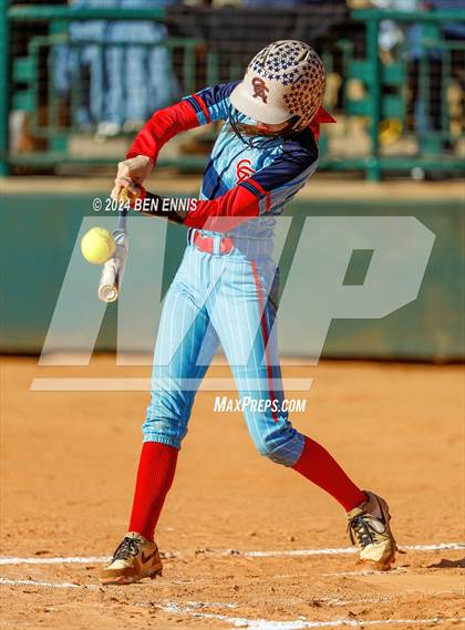 Thumbnail 3 in Citizens Christian Academy vs. Crisp Academy (GIAA 1A State Championship) photogallery.