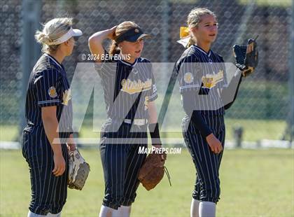 Thumbnail 3 in Citizens Christian Academy vs. Crisp Academy (GIAA 1A State Championship) photogallery.