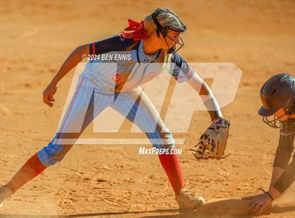 Thumbnail 2 in Citizens Christian Academy vs. Crisp Academy (GIAA 1A State Championship) photogallery.