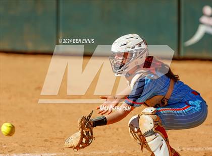 Thumbnail 1 in Citizens Christian Academy vs. Crisp Academy (GIAA 1A State Championship) photogallery.