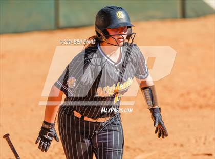 Thumbnail 2 in Citizens Christian Academy vs. Crisp Academy (GIAA 1A State Championship) photogallery.