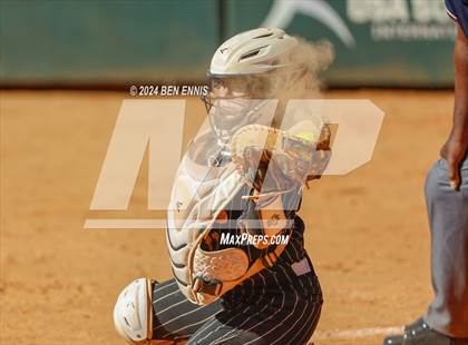 Thumbnail 2 in Citizens Christian Academy vs. Crisp Academy (GIAA 1A State Championship) photogallery.