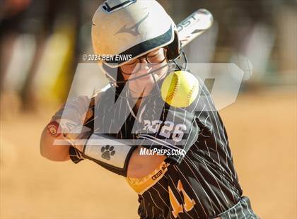 Thumbnail 2 in Citizens Christian Academy vs. Crisp Academy (GIAA 1A State Championship) photogallery.