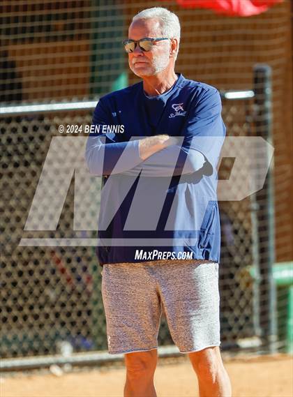 Thumbnail 1 in Citizens Christian Academy vs. Crisp Academy (GIAA 1A State Championship) photogallery.