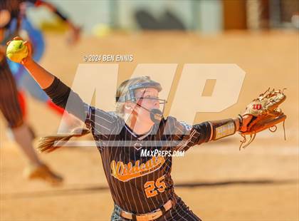 Thumbnail 1 in Citizens Christian Academy vs. Crisp Academy (GIAA 1A State Championship) photogallery.