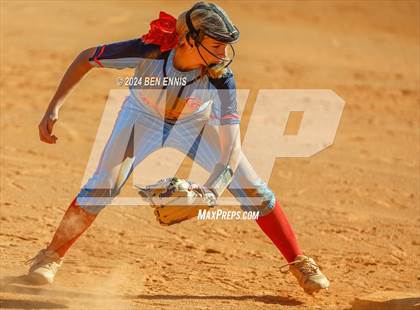 Thumbnail 2 in Citizens Christian Academy vs. Crisp Academy (GIAA 1A State Championship) photogallery.