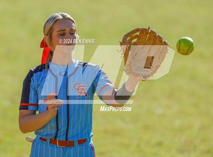 Thumbnail 3 in Citizens Christian Academy vs. Crisp Academy (GIAA 1A State Championship) photogallery.