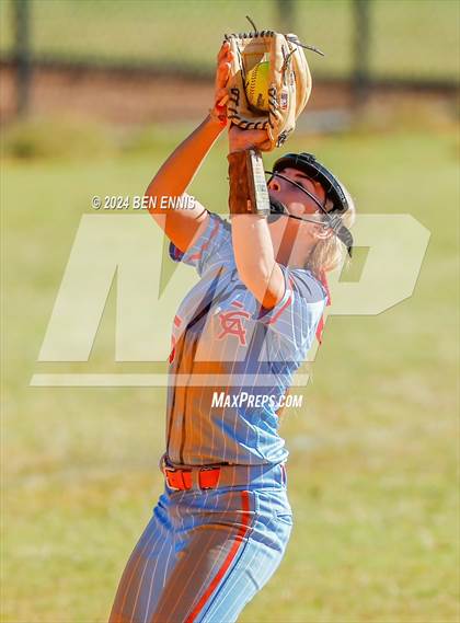 Thumbnail 3 in Citizens Christian Academy vs. Crisp Academy (GIAA 1A State Championship) photogallery.