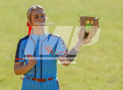 Thumbnail 2 in Citizens Christian Academy vs. Crisp Academy (GIAA 1A State Championship) photogallery.