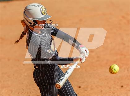 Thumbnail 3 in Citizens Christian Academy vs. Crisp Academy (GIAA 1A State Championship) photogallery.