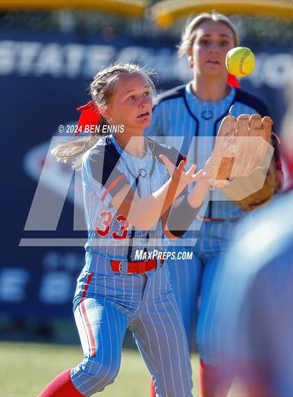Thumbnail 3 in Citizens Christian Academy vs. Crisp Academy (GIAA 1A State Championship) photogallery.