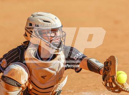 Thumbnail 3 in Citizens Christian Academy vs. Crisp Academy (GIAA 1A State Championship) photogallery.