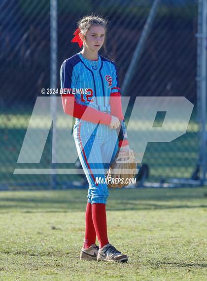 Thumbnail 2 in Citizens Christian Academy vs. Crisp Academy (GIAA 1A State Championship) photogallery.