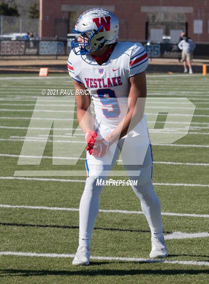 Thumbnail 3 in Westlake v San Antonio Stevens (UIL 6A D1 Regional Playoff) photogallery.