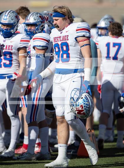 Thumbnail 2 in Westlake v San Antonio Stevens (UIL 6A D1 Regional Playoff) photogallery.