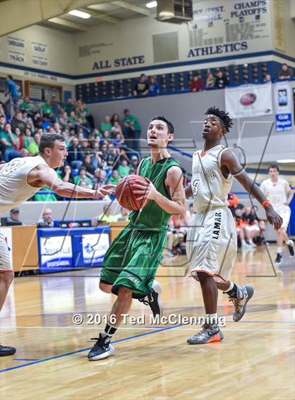 Thumbnail 1 in Lamar vs. Valley Springs (AAA 3A Round Two State Playoff) photogallery.