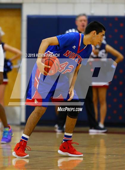 Thumbnail 1 in North vs McClintock (McClintock Holiday Tournament) photogallery.