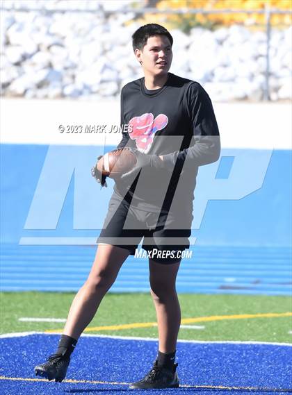 Thumbnail 2 in Camp Verde vs. Bradshaw Mountain (Prescott 7v7) photogallery.