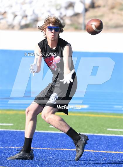 Thumbnail 2 in Camp Verde vs. Bradshaw Mountain (Prescott 7v7) photogallery.