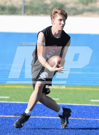 Thumbnail 2 in Camp Verde vs. Bradshaw Mountain (Prescott 7v7) photogallery.