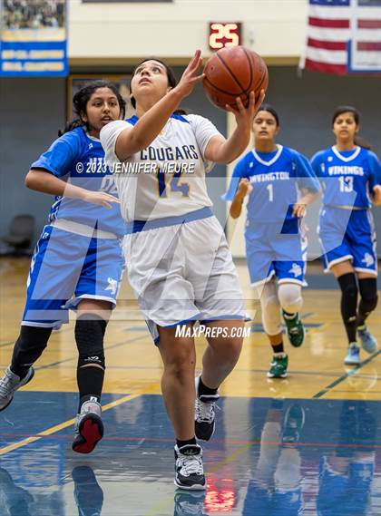 Thumbnail 1 in Newark Memorial vs Irvington (Newark Optimist Club Holiday Classic) photogallery.