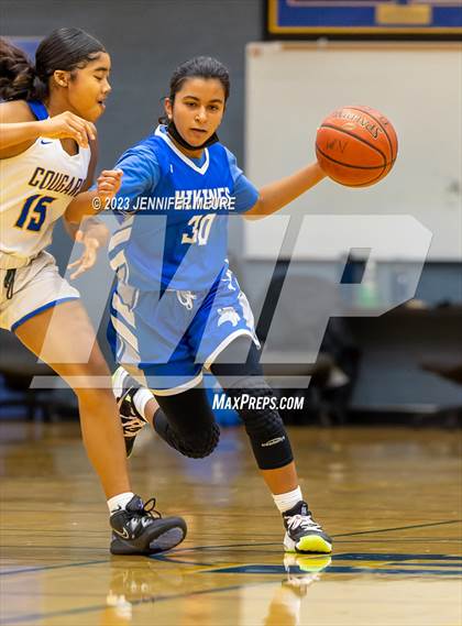 Thumbnail 1 in Newark Memorial vs Irvington (Newark Optimist Club Holiday Classic) photogallery.